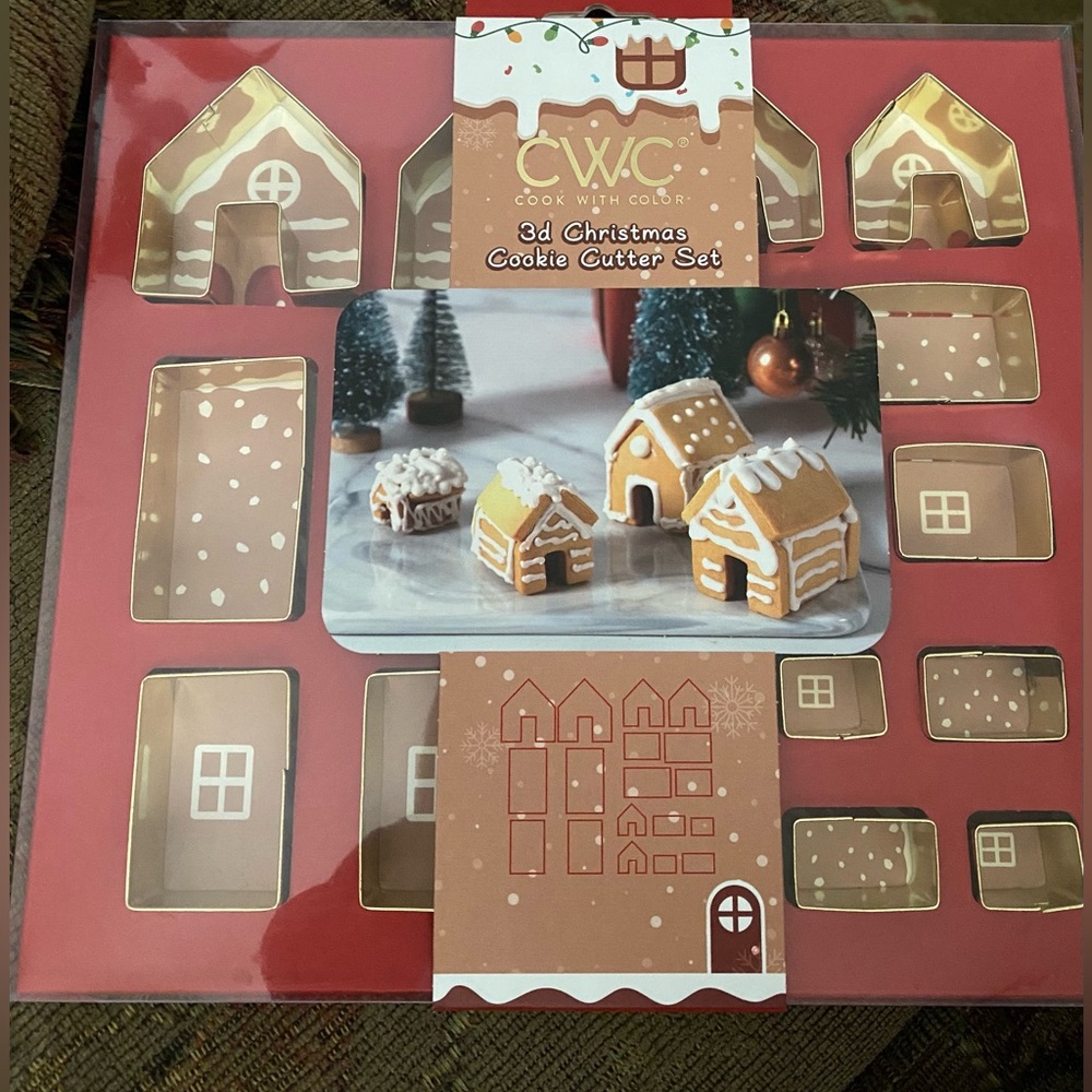 CWC 3D Cookie Cutter Set New